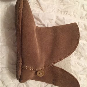 Sherpa Lined Fold-over Suede Boot